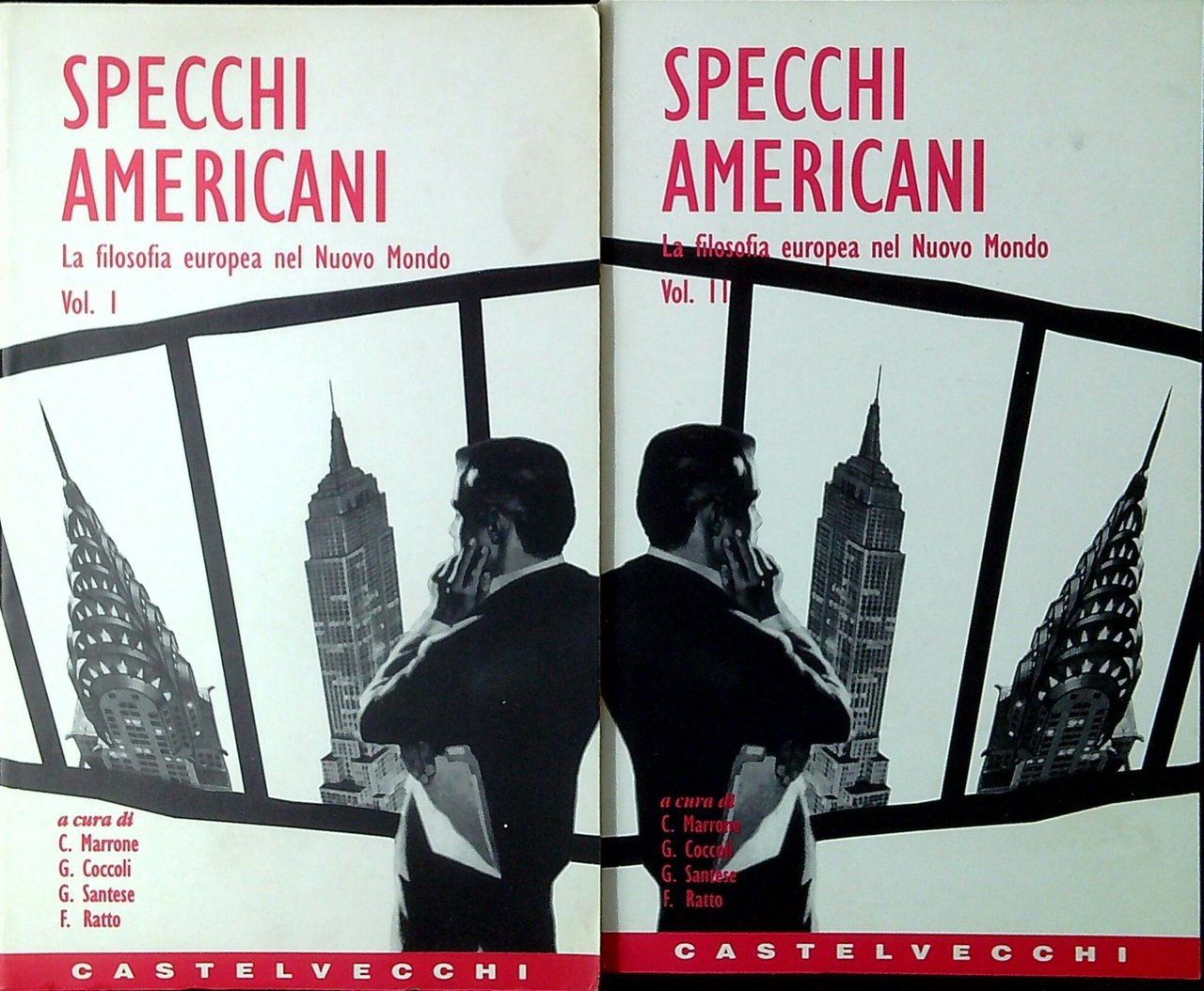 Specchi americani: la filosofia europea nel Nuovo mondo. Due volumi | Immagine principale