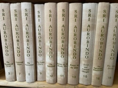 Sri Aurobindo Ashram Publications 1972 30 volumes set
