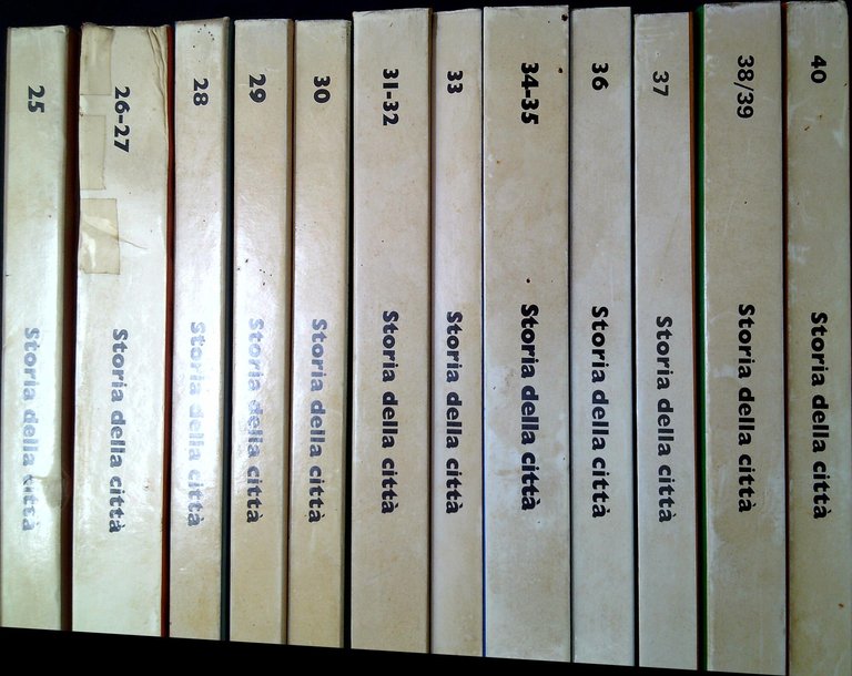 Storia della citta : rivista internazionale di storia urbana e …