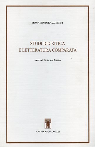 Studi di critica e letteratura comparata