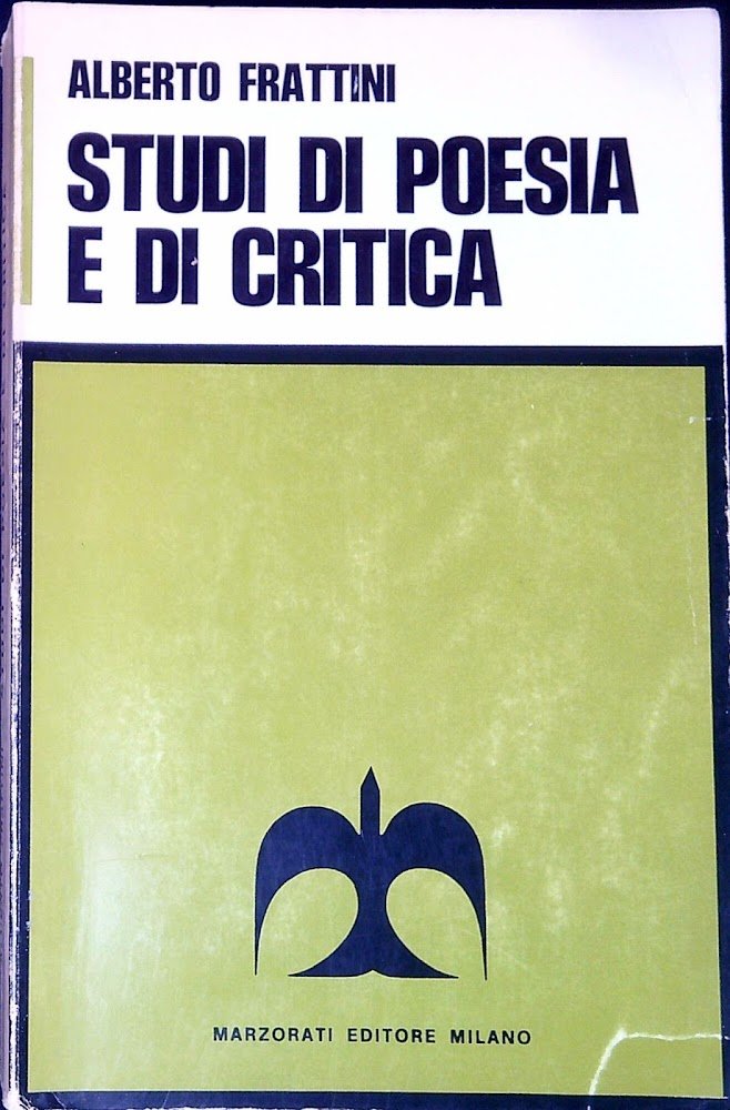 Studi di poesia e di critica