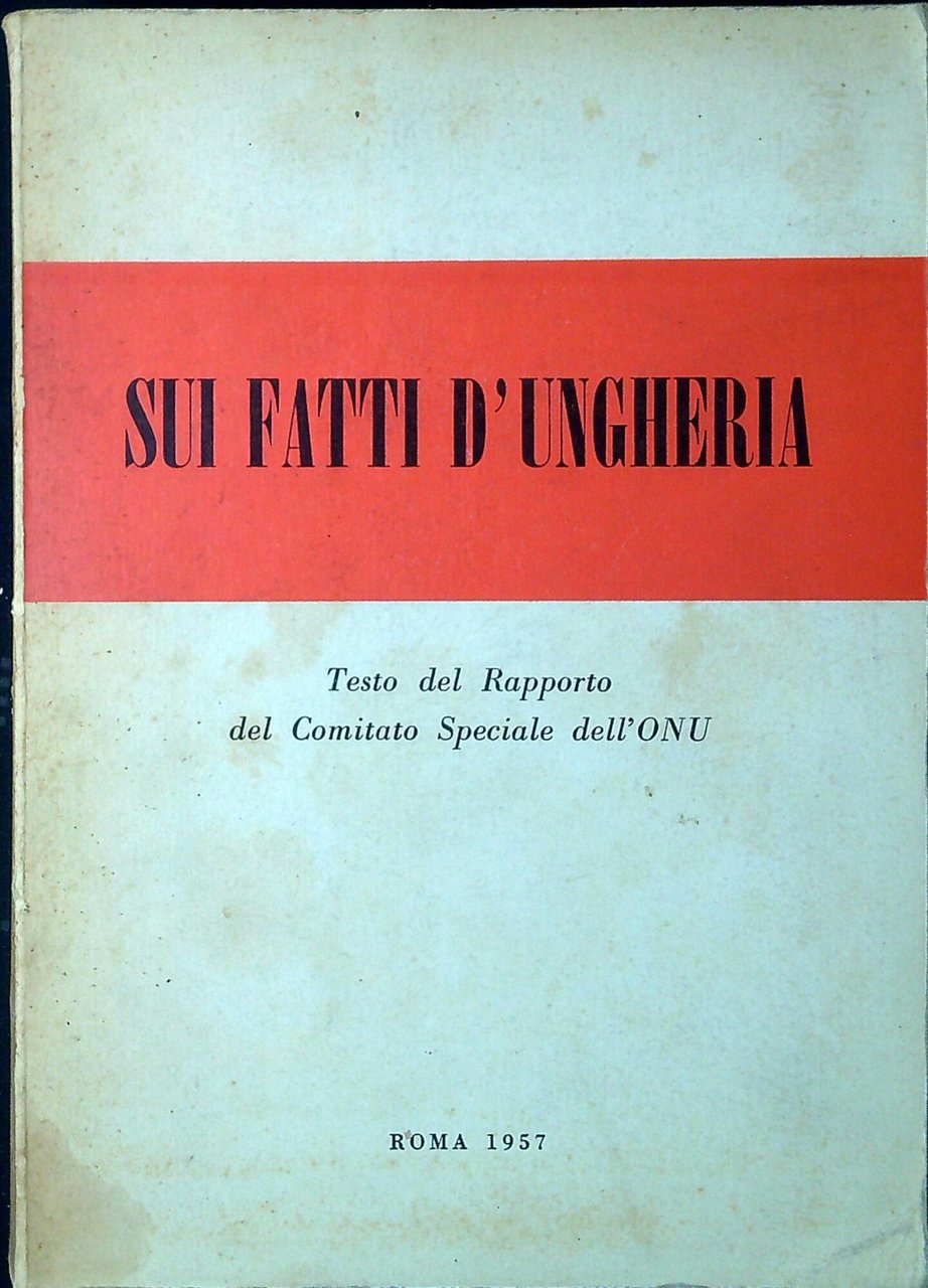 Sui fatti d'Ungheria | Immagine principale