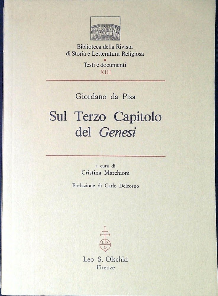 Sul terzo capitolo del Genesi