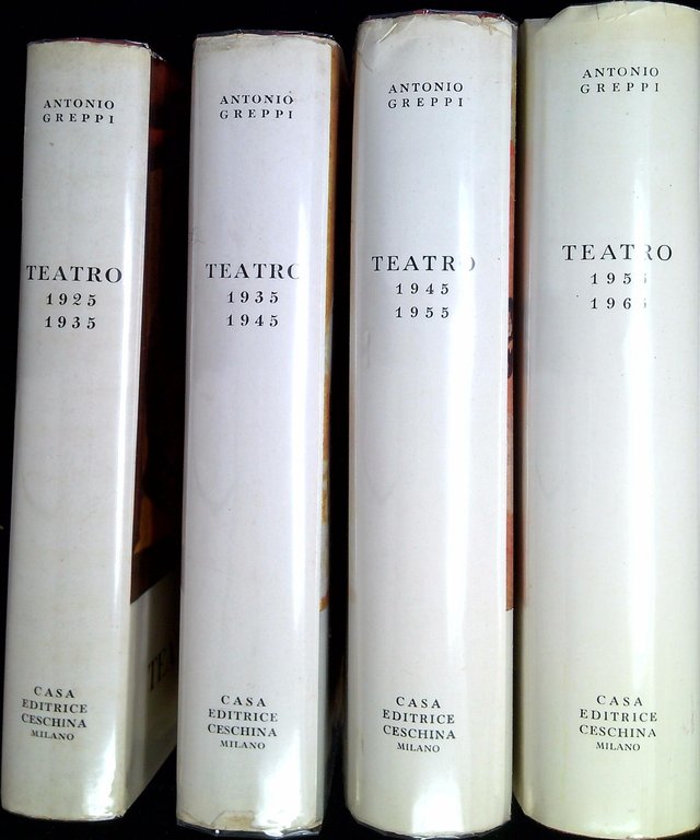 Teatro. Quattro volumi, opera completa