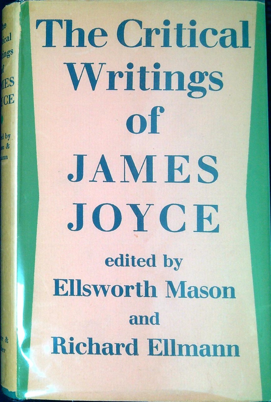 The critical writings of James Joyce