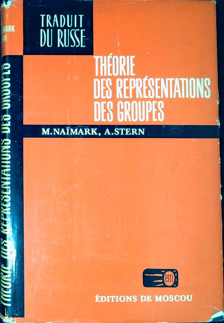 Theorie des representations des groupes