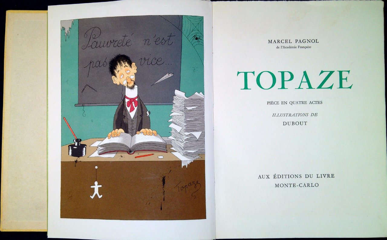 Topaze : pièce en quatre actes