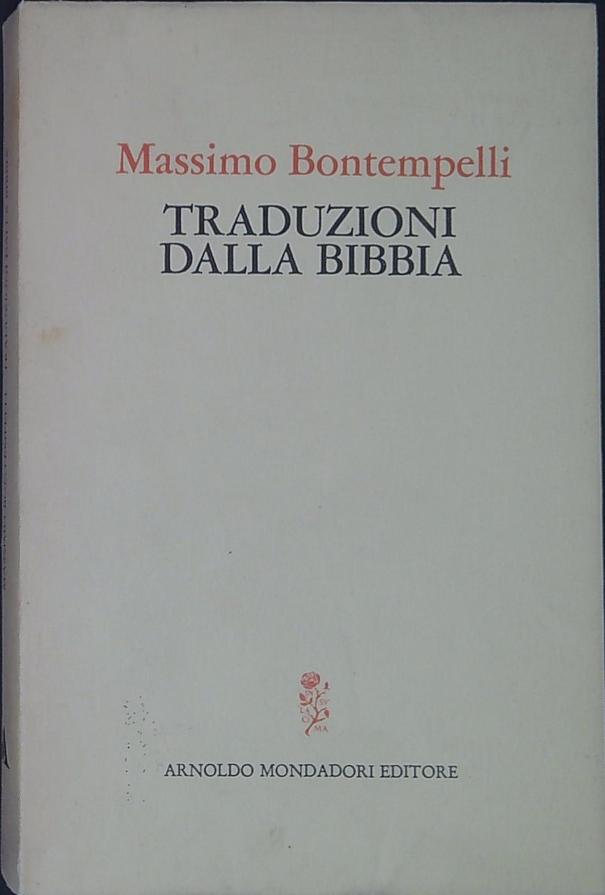 Traduzioni dalla Bibbia