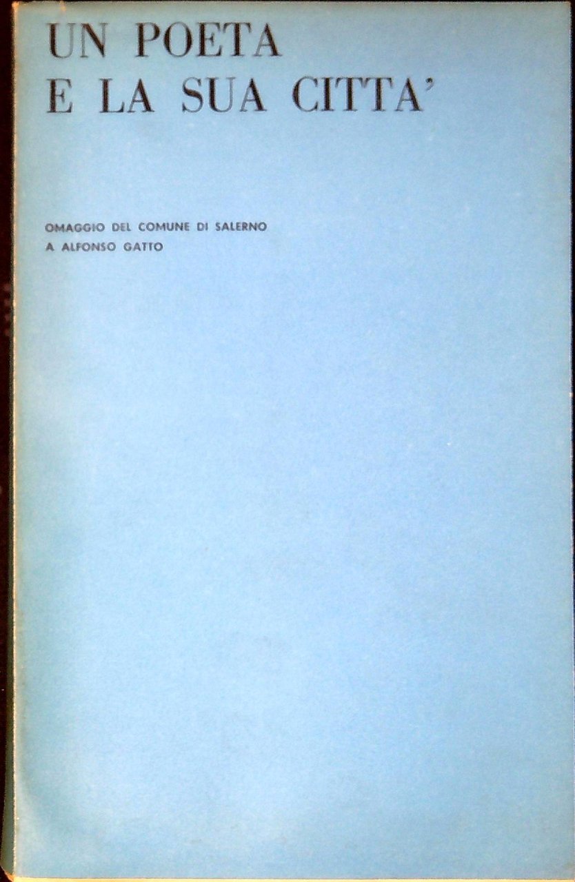 Un poeta e la sua città