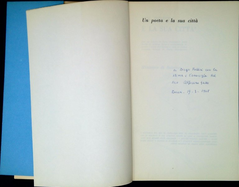 Un poeta e la sua città