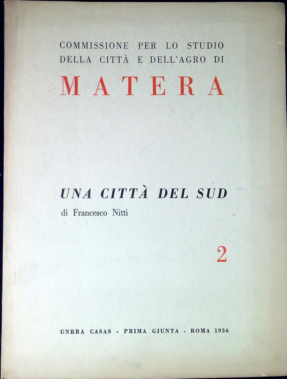 Una città del sud : saggio storico | Immagine principale