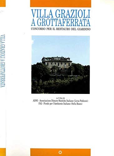 Villa Grazioli a Grottaferrata. Concorso per il restauro del giardino | Immagine principale