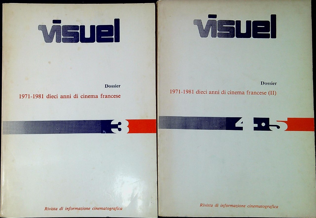 Visuel : rivista di informazione cinematografica: Dossier 1971 1981 dieci …