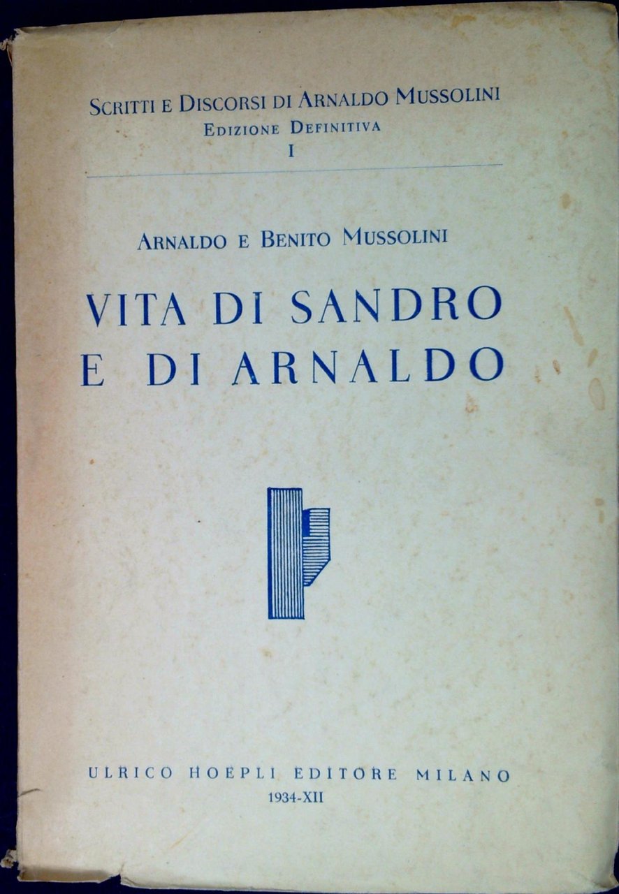 Vita di Sandro e di Arnaldo