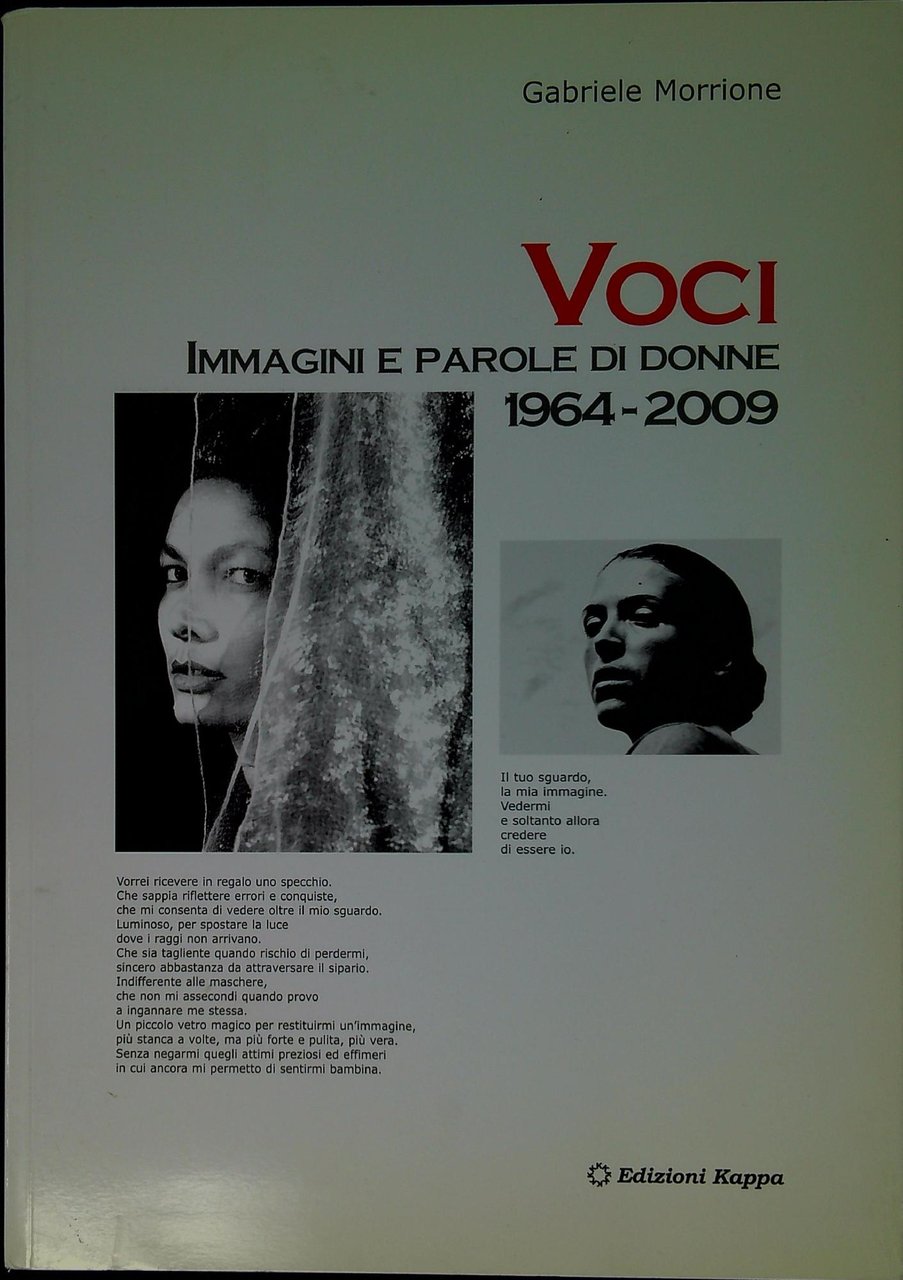 Voci : immagini e parole di donne, 1964-2009