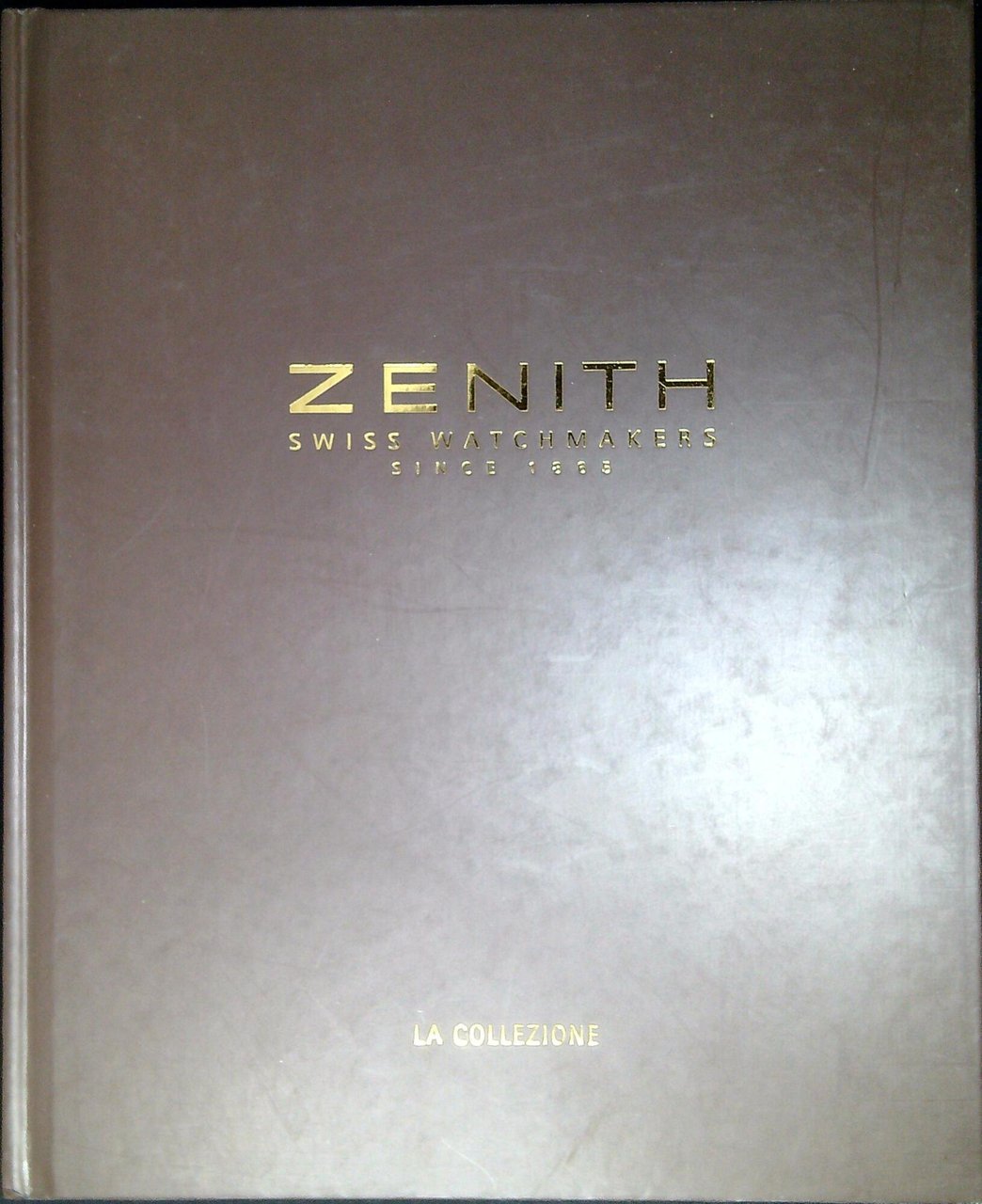 ZENITH SWISS WATCH MANUFACTURE SINCE 1865 LA COLLEZIONE