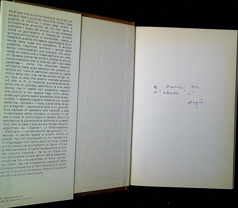 Zeta come Zavoli. Parole d'epoca