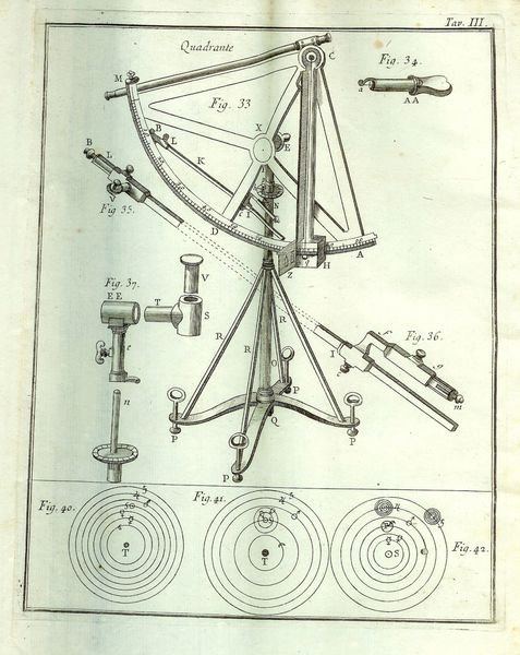 Compendio d'astronomia colle tavole astronomiche. prima edizione italiana correttissima, con …