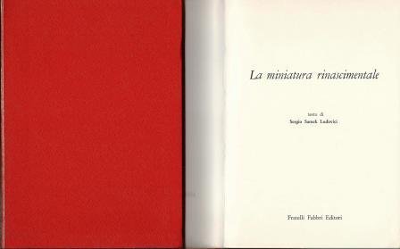 La miniatura rinascimentale