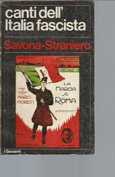 Canti dell’Italia fascista