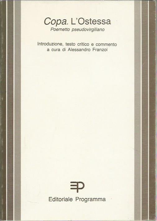 Copa. L'Ostessa (poemetto pseudovirgiliano) | Immagine principale
