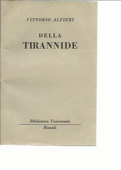 Della tirannide