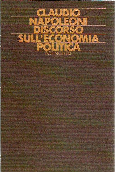 Discorso sull'economia politica