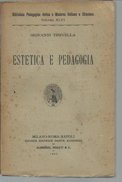 Estetica e pedagogia