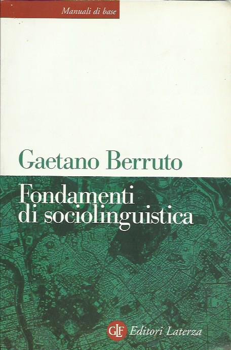 Fondamenti di sociolinguistica | Immagine principale