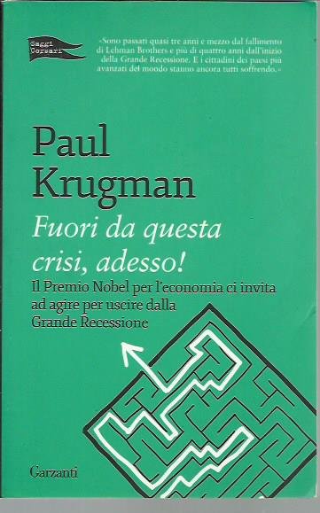 Fuori da questa crisi, adesso!