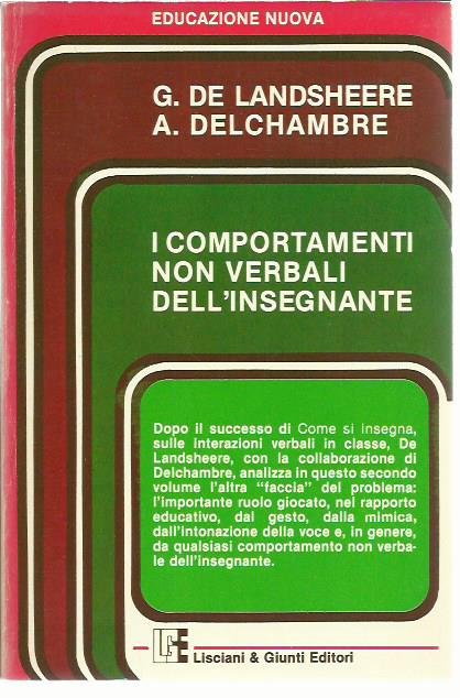 I comportamenti non verbali dell' insegnante. | Immagine principale