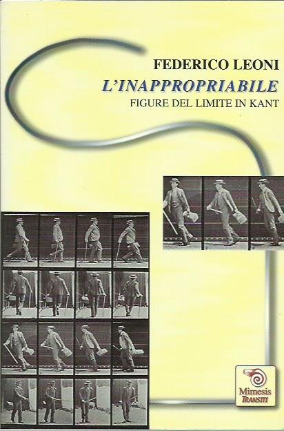 L'inappropriabile. Figure del limite in Kant | Immagine principale