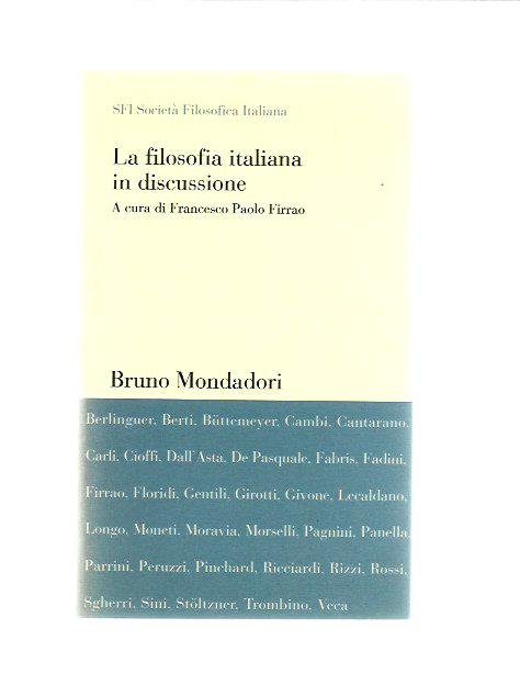 La filosofia italiana in discussione
