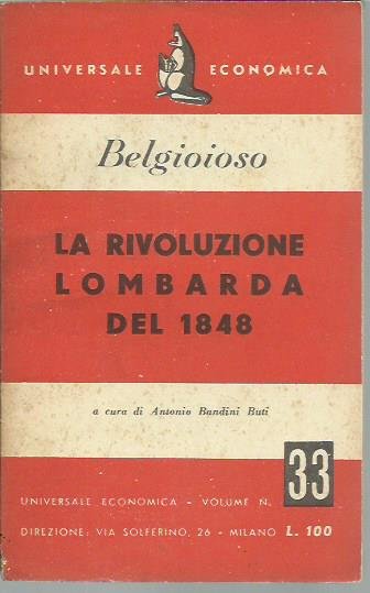 La rivoluzione Lombarda del 1848