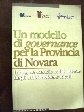 Modello di governance per la Provincia di Novara (Un)