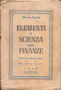 Elementi di scienza delle finanze