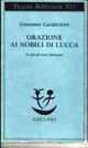 Orazioni ai nobili di Lucca