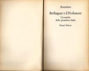 Berlinguer e il professore