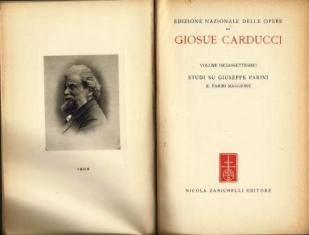 Studi su Giuseppe Parini. Il Parini maggiore