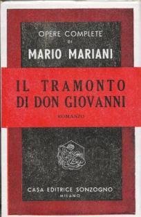 Il tramonto di Don Giovanni