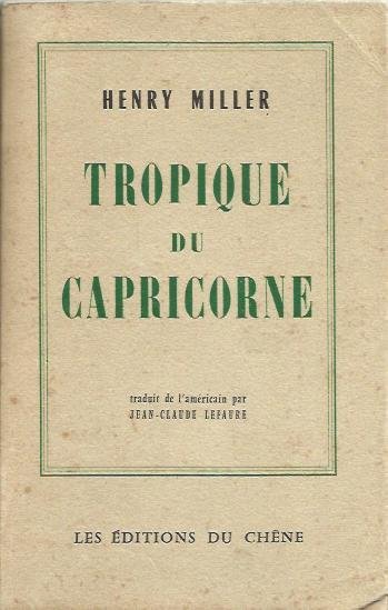 Tropique du Capricorne