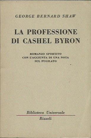 LA PROFESSIONE DI CASHEL BYRON: ROMANZO SPORTIVO CON L'AGGIUNTA DI …