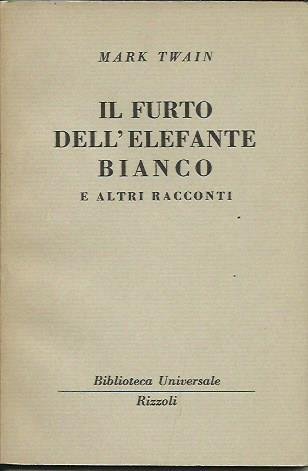 Il furto dell’elefante bianco