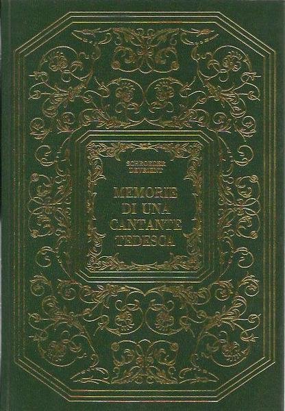 Memorie di una cantante tedesca