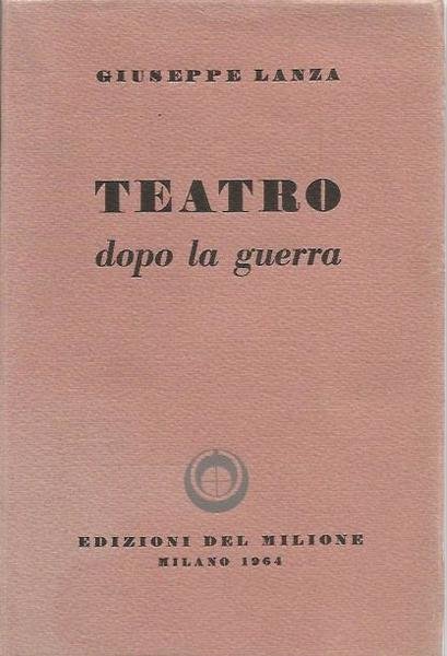 Teatro dopo la guerra
