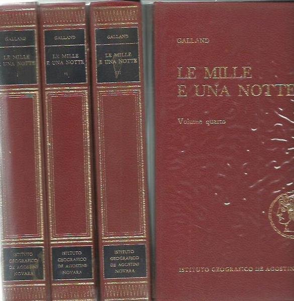 Le mille e una notte. Racconti arabi (4 volumi)