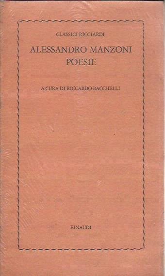 Poesie (a cura di Riccardo Bacchelli)