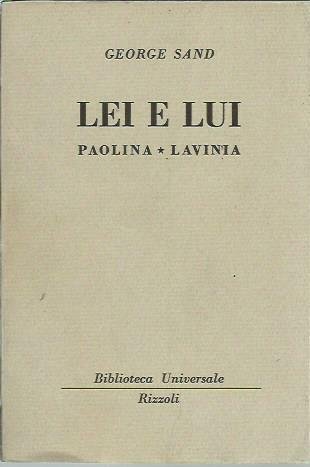 Lei e Lui (Paolina - Lavinia)