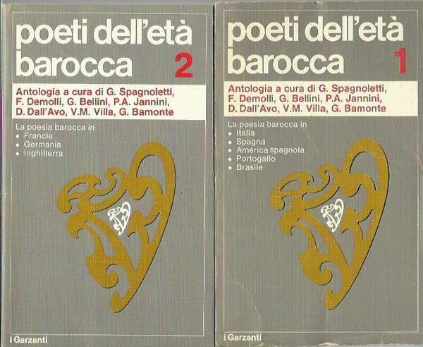 I poeti dell'età Barocca vol.1+2