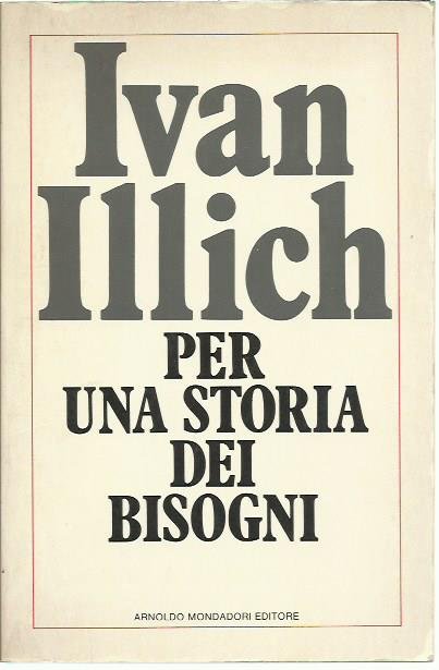 Per una storia dei bisogni